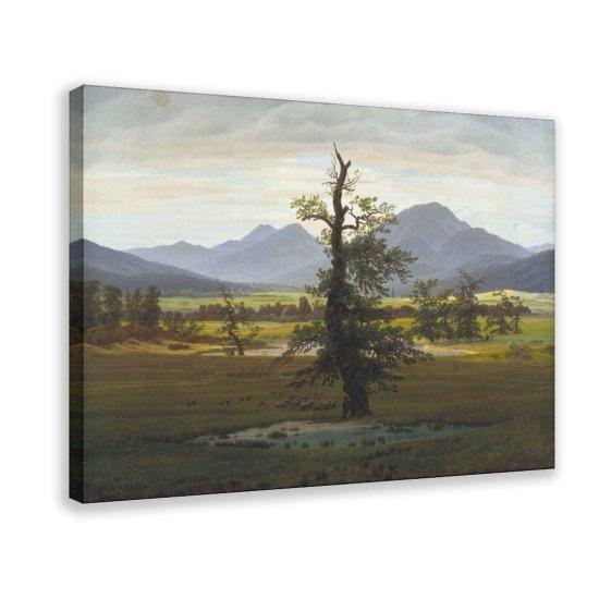 Caspar David Friedrich Yalnız Ağaç Kanvas Tablo