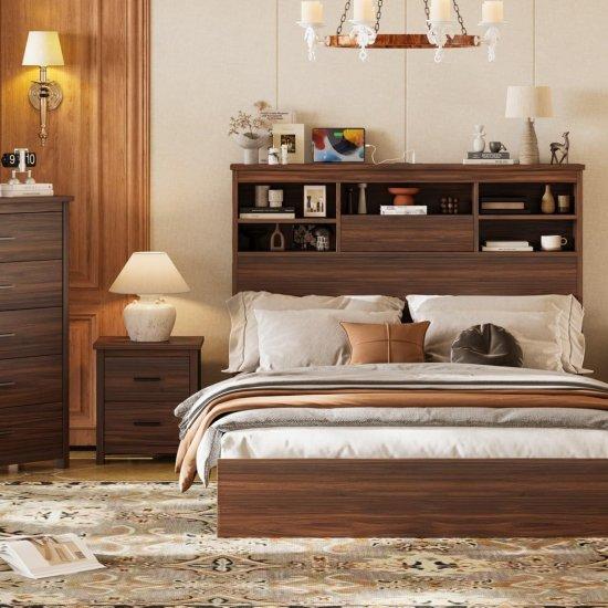 Ceviz Yatak Odası Takımı