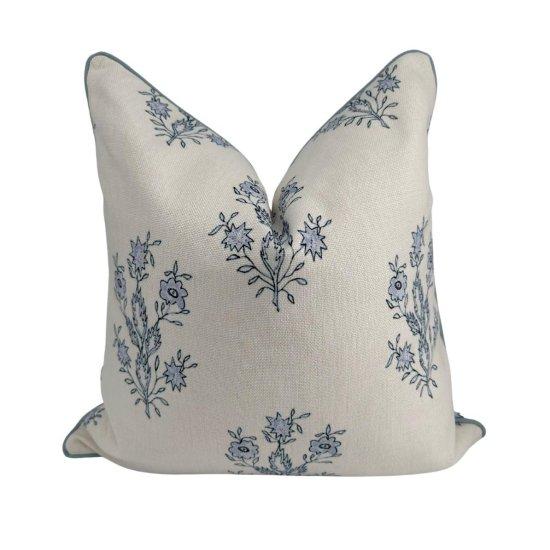 Çiçekli Kırlent Kılıfı