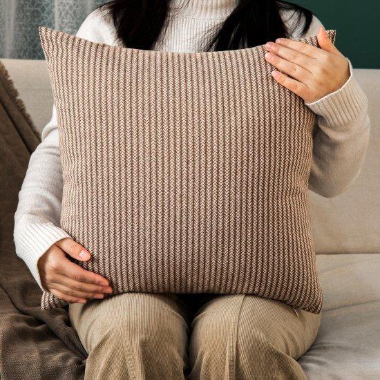 Çizgili Kırlent Kılıfı