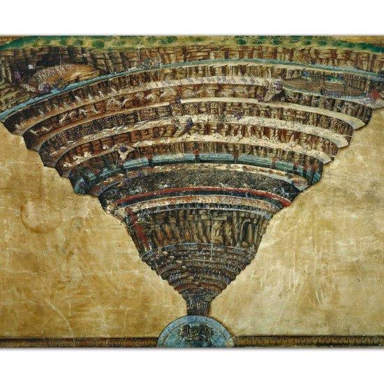 Dante And Virgil İn Hell
