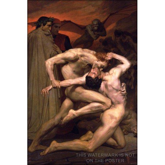 Dante And Virgil İn Hell