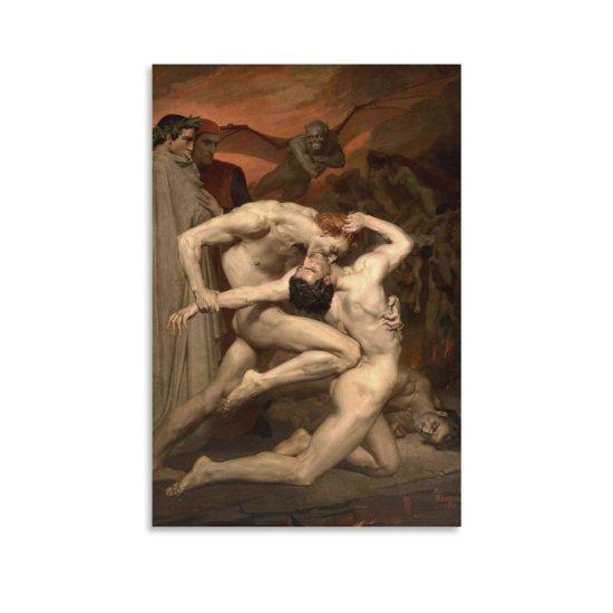 Dante And Virgil İn Hell