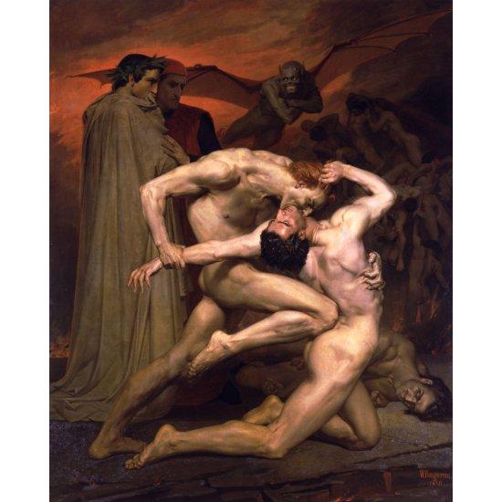 Dante And Virgil İn Hell
