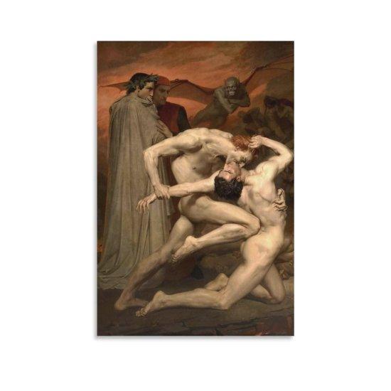 Dante And Virgil İn Hell