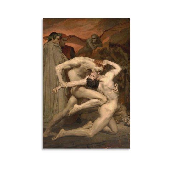 Dante And Virgil İn Hell