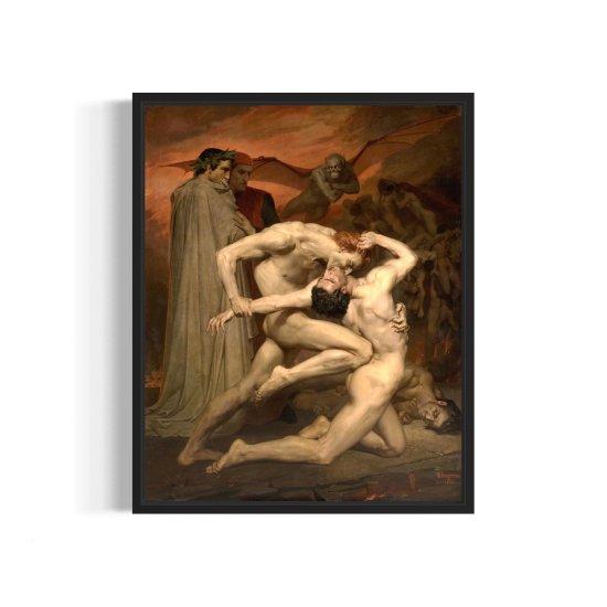 Dante And Virgil İn Hell