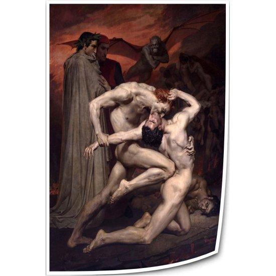 Dante And Virgil İn Hell