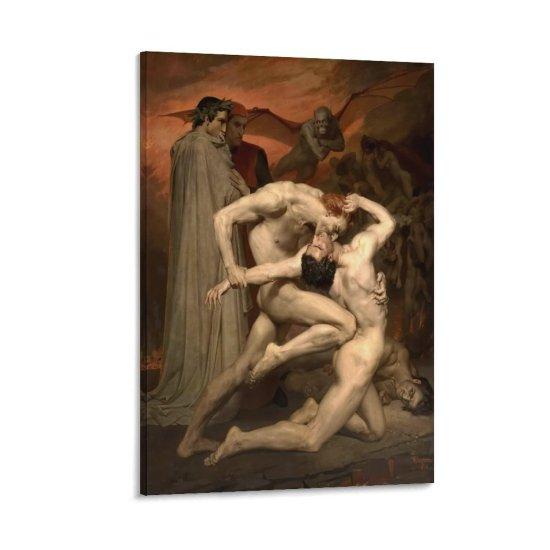 Dante And Virgil İn Hell