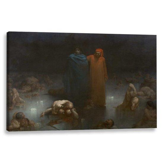 Dante And Virgil İn Hell