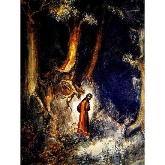 Dante And Virgil İn Hell