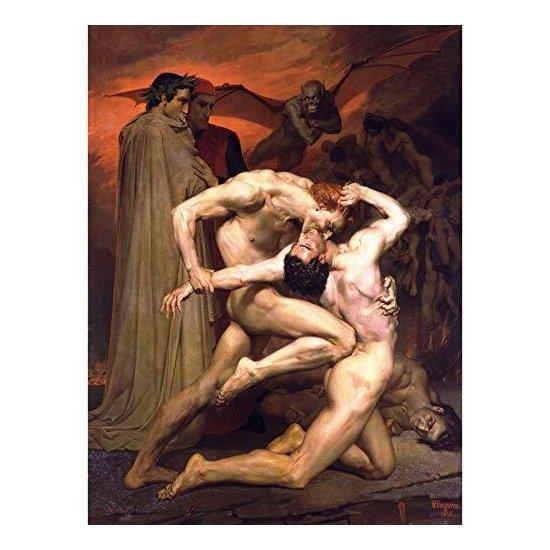 Dante And Virgil İn Hell