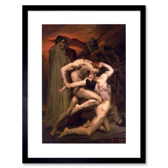 Dante And Virgil İn Hell