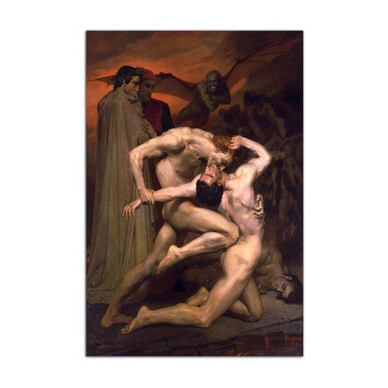 Dante And Virgil İn Hell