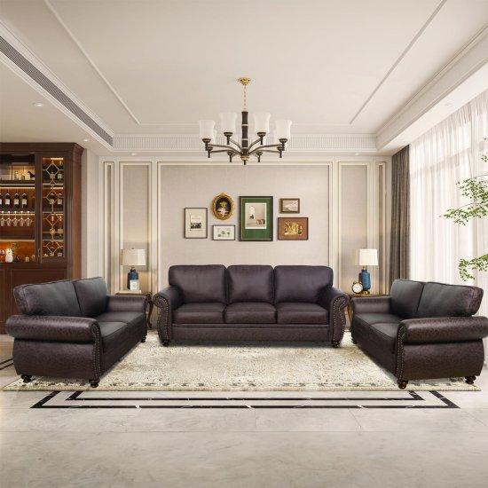 Deri Görünümlü Koltuk Takımları