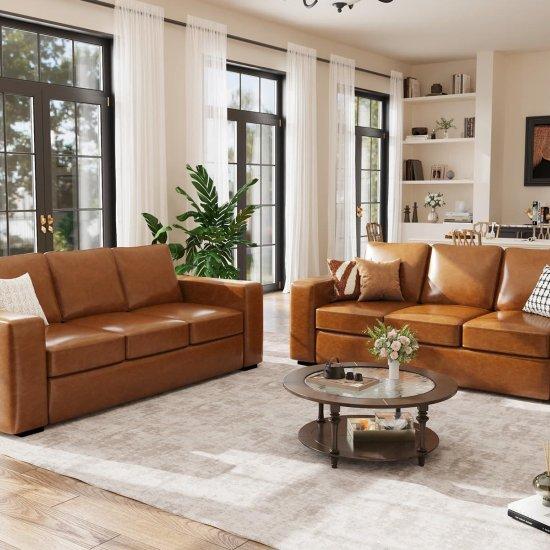 Deri Görünümlü Koltuk Takımları