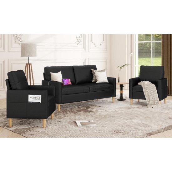 Deri Görünümlü Koltuk Takımları