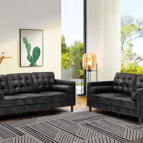 Deri Görünümlü Koltuk Takımları