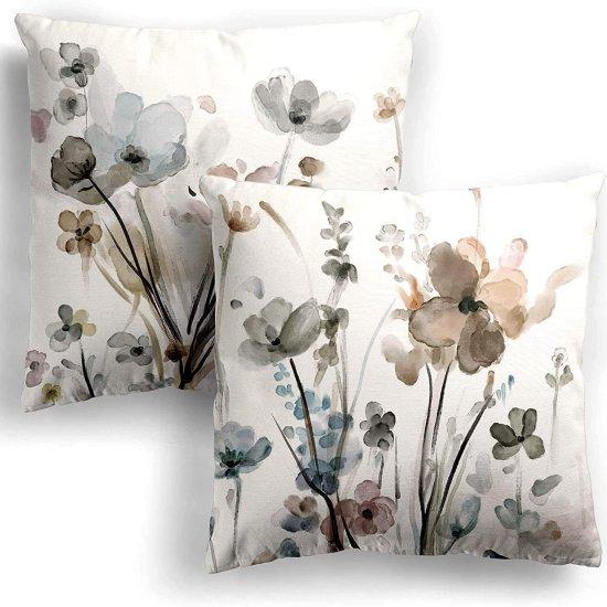 Desenli Kırlent Kılıfı