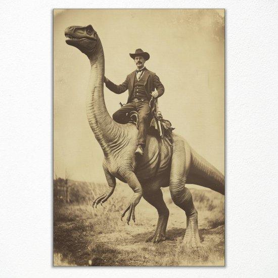 Dinozor Boyama Tablo