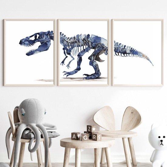 Dinozor Boyama Tablo