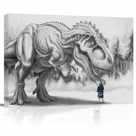 Dinozor Boyama Tablo