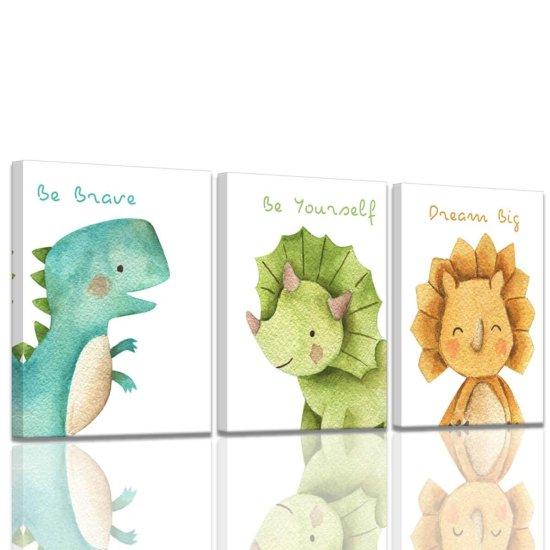 Dinozor Boyama Tablo
