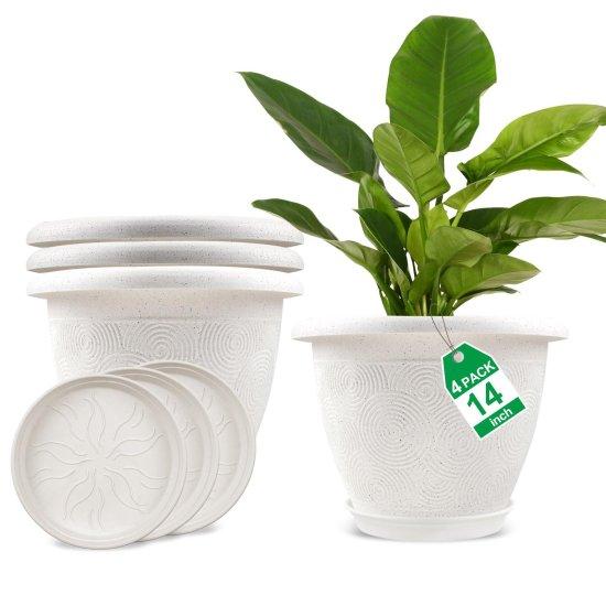 Dış Mekan Büyük Saksı Plastik