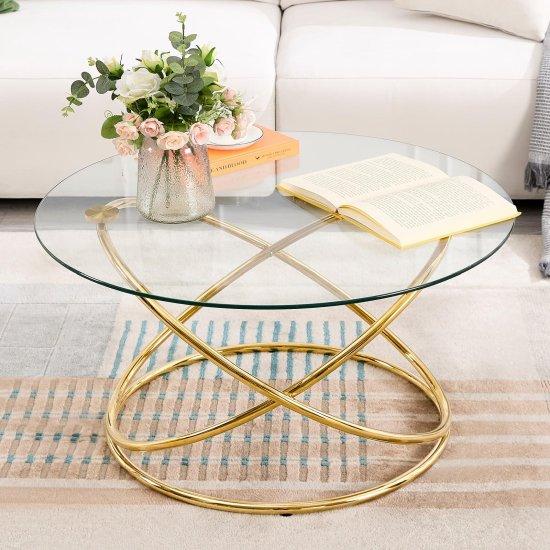Eskitme Gold Sehpa