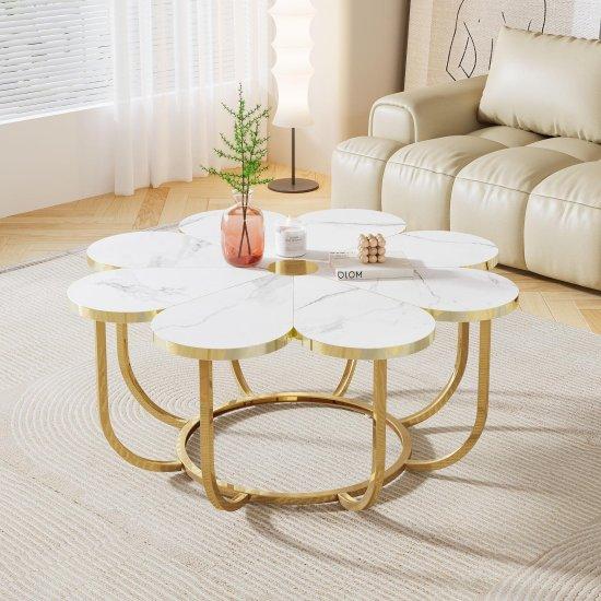 Eskitme Gold Sehpa