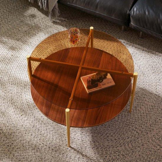 Eskitme Gold Sehpa