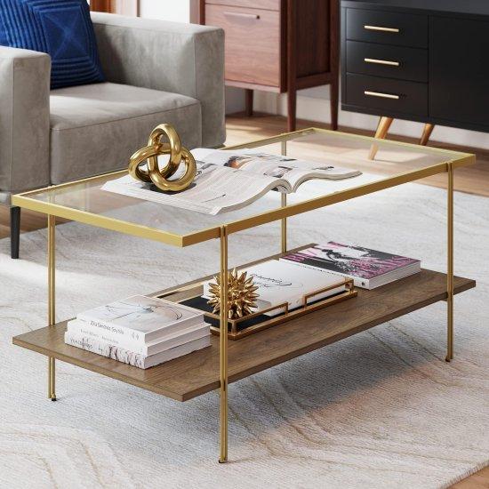 Eskitme Gold Sehpa