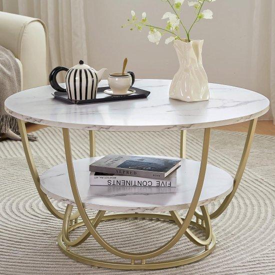Eskitme Gold Sehpa