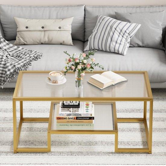 Eskitme Gold Sehpa