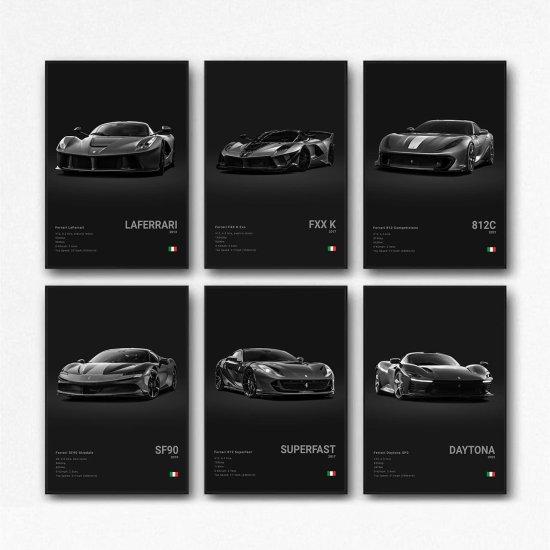 Ferrari Kanvas Tablo
