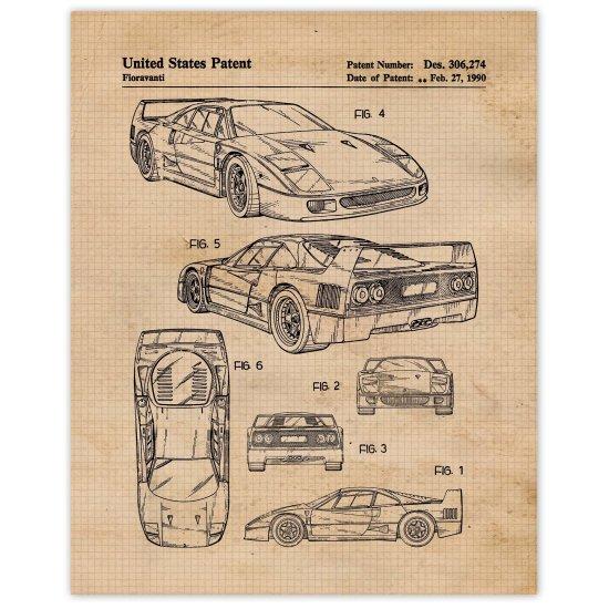 Ferrari Kanvas Tablo