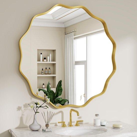 Gold Çerçeveli Ayna