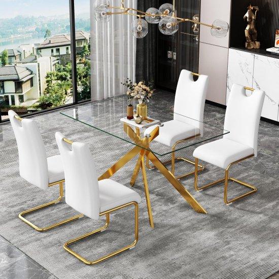 Gold Yemek Masası