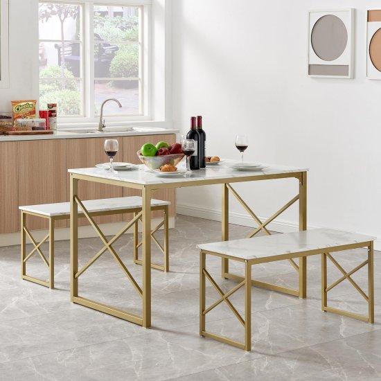 Gold Yemek Masası