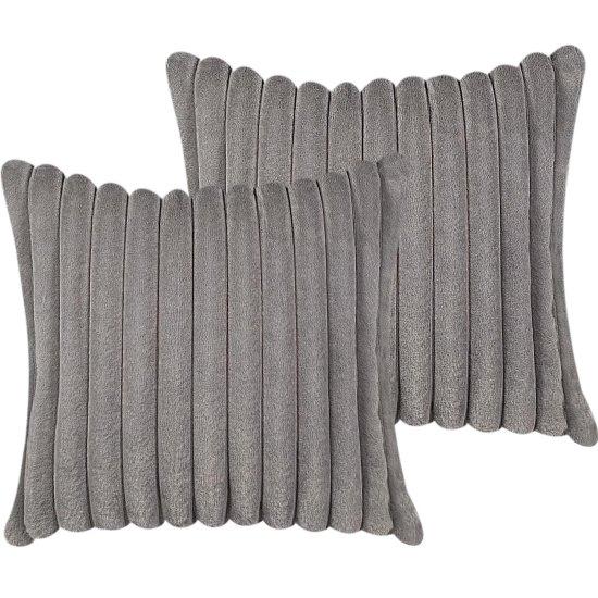 Gri Kırlent Kılıfı