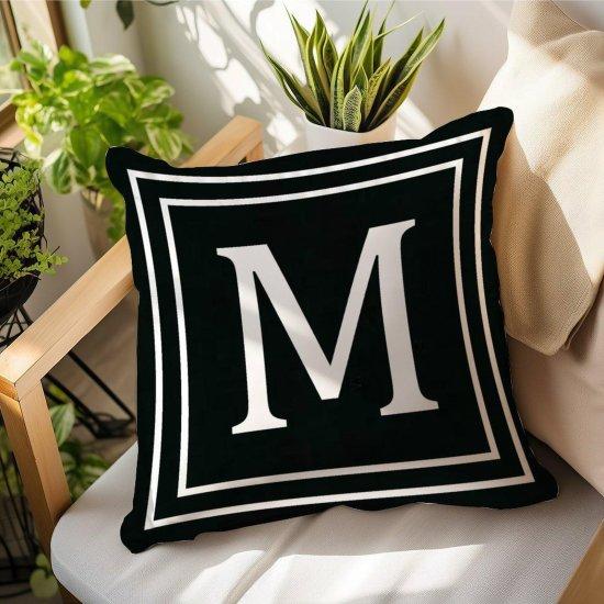 Harfli Kırlent Kılıfı