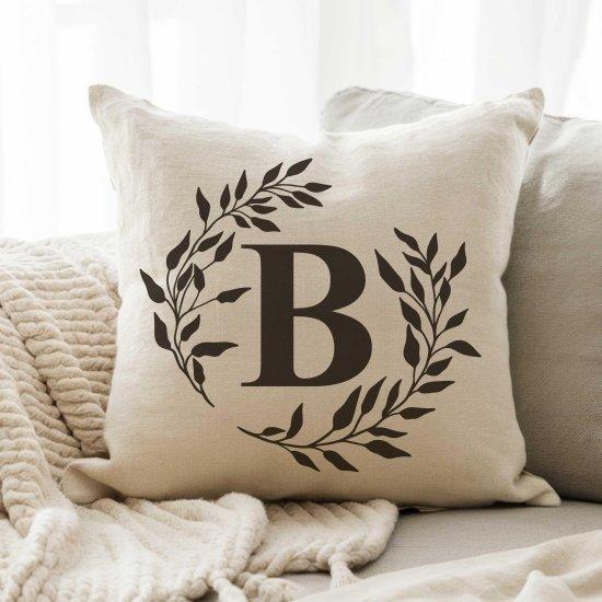 Harfli Kırlent Kılıfı