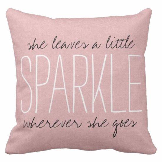 Harfli Kırlent Kılıfı