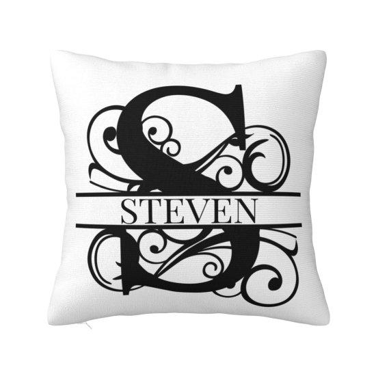 Harfli Kırlent Kılıfı