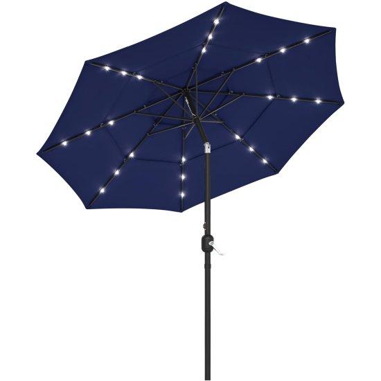 Işıklı Bahçe Şemsiyesi