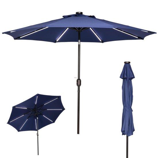 Işıklı Bahçe Şemsiyesi