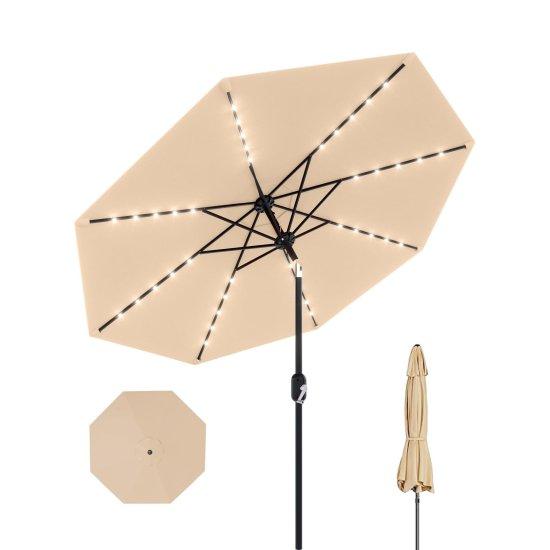 Işıklı Bahçe Şemsiyesi