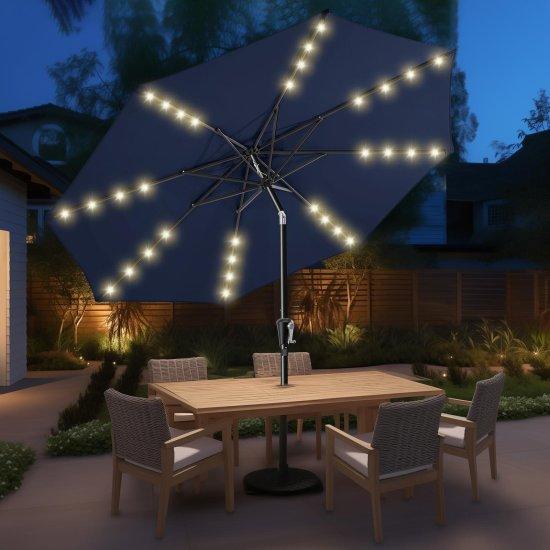 Işıklı Bahçe Şemsiyesi