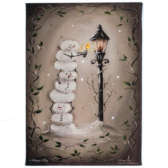 Işıklı Duvar Tablosu