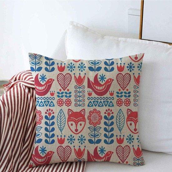 İskandinav Kırlent Kılıfı